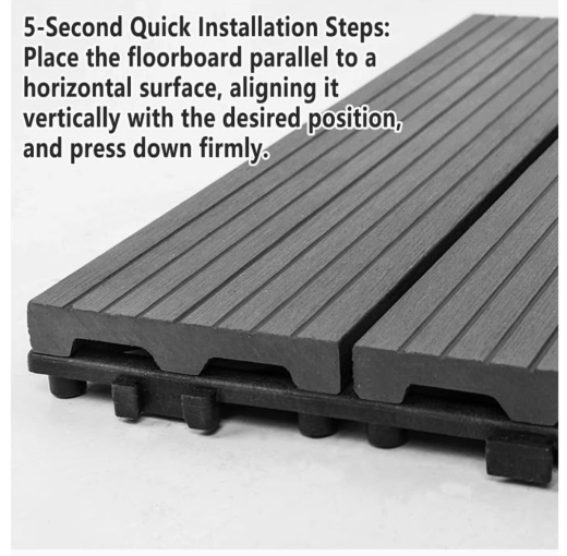 Plastic Floor Tiles, 30cm x 30cm